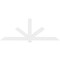 Ekena Millwork Kennewick Architectural Grade PVC Gable Bracket, 108"W x 40 1/2"H x 2"D x 6"F, 9/12 Pitch GBP108X41X0206KEN00 - alternate 2